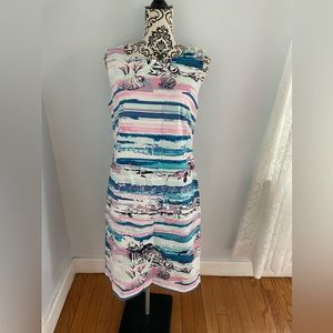 Talbots Blue & Pink Lighthouse Sundress Size 8